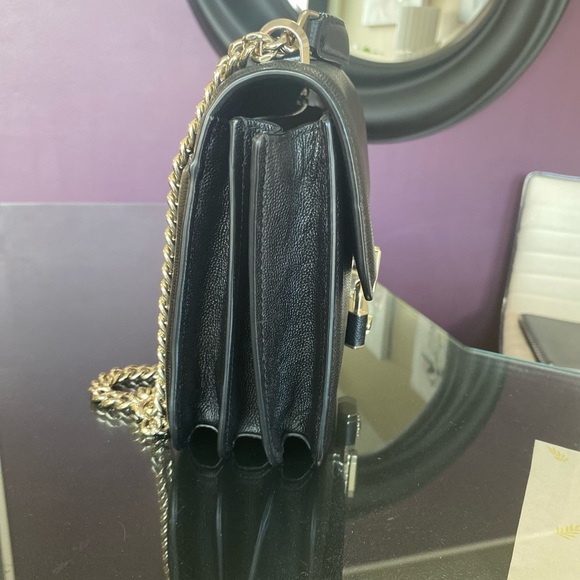 Kate Spade Black Crossbody Bag with Gold Chain - Picture 5 of 5